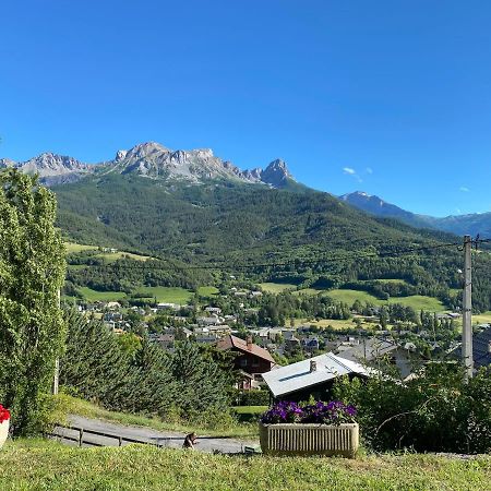 soleil et vue Lejlighed Barcelonnette Eksteriør billede
