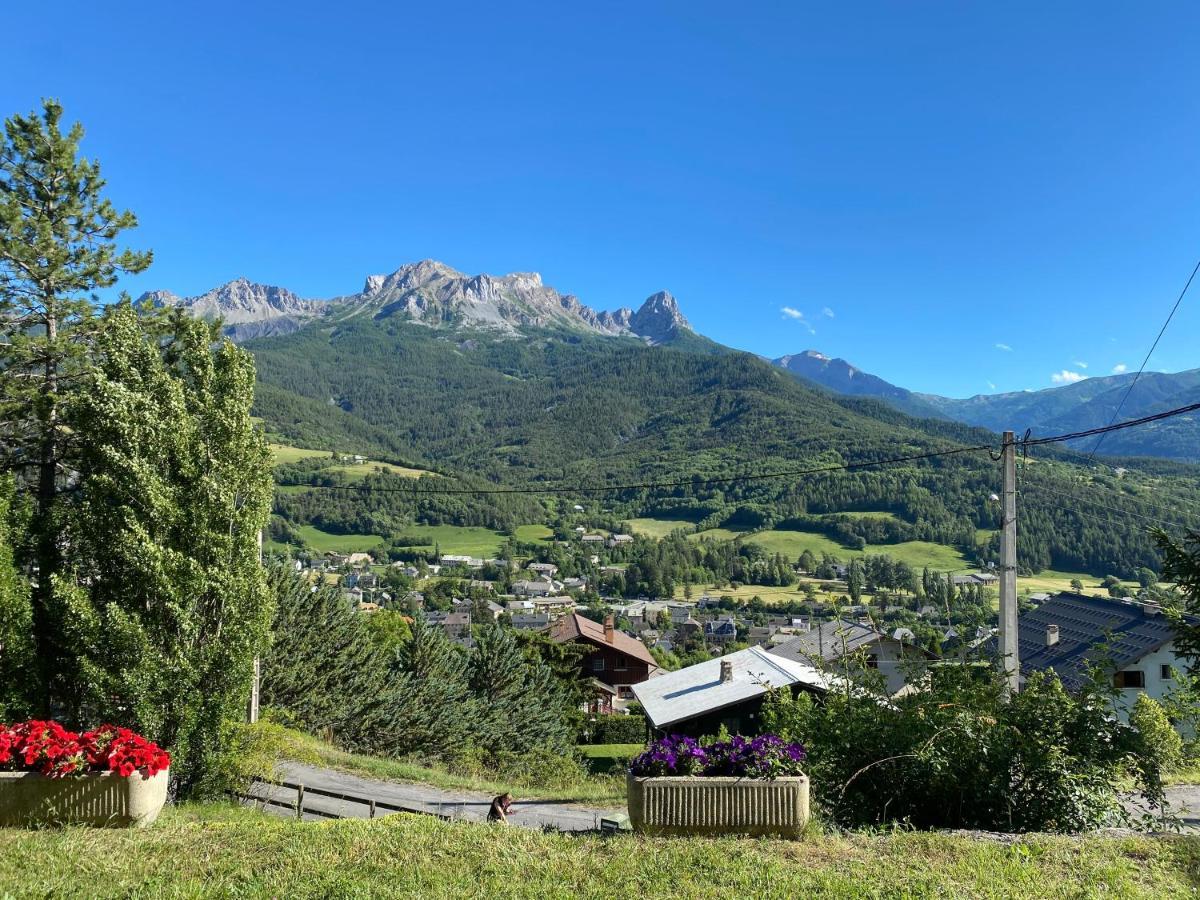 soleil et vue Lejlighed Barcelonnette Eksteriør billede